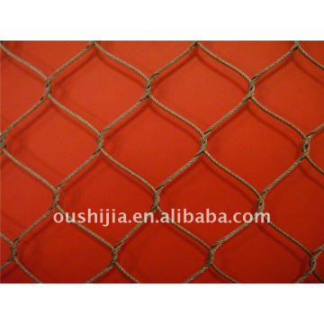 Oushijia de alta qualidade em aço inoxidável proteção de aves de rede